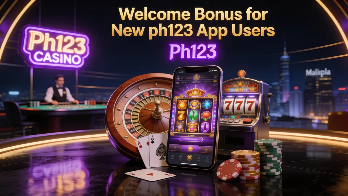 Welcome Bonus for New ph123 App Users — ph123 in the Philippines